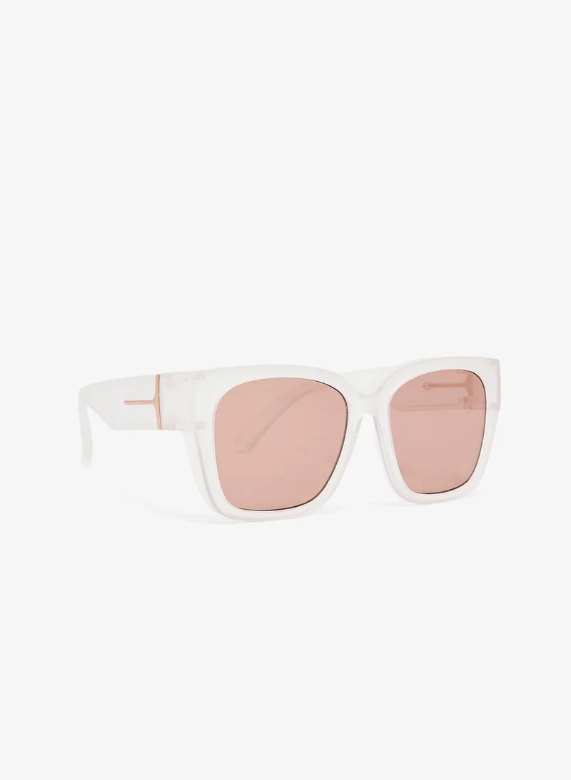 جينجر Oversized Square Sunglasses